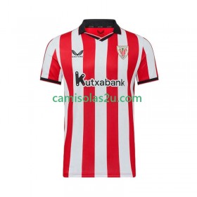 Camisolas de futebol Athletic Bilbao Equipamento Principal 2025/26 Manga Curta